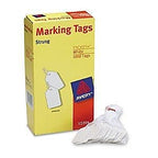 Medium-Weight White Marking Tags, 1.75 x 1.09, 1,000/Box