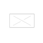 Garvey Gx2212, Label, White Blank (2212-04500)