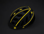 RydeSafe Reflective Decals - Hexagon Kit - Large Yellow