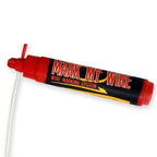 Rack-A-Tiers Mark My Wire - 4 Pack (Black, Blue, Red & White - 1 Each), Wire Marker, Wire Phase Marker, Electrical Marker (52484) Multicolor