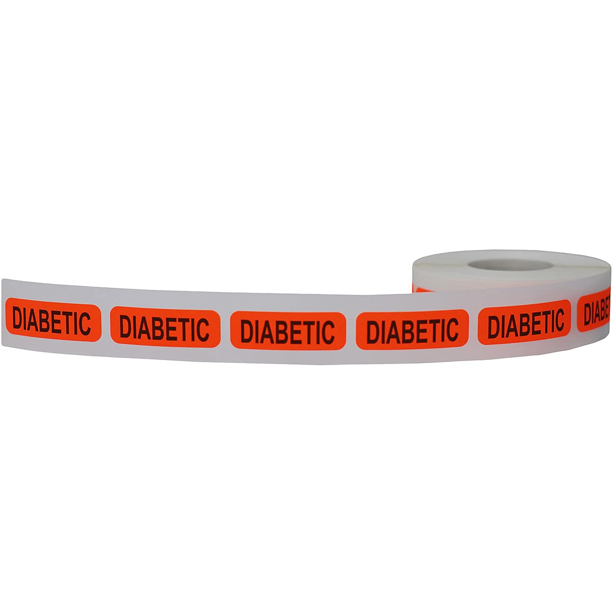 Diabetic Medical Healthcare Labels 0.5 x 1.5 Inch 500 Total Labels