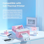 2.25"x1.25" Blue Direct Thermal Labels+Blue Shipping Labels