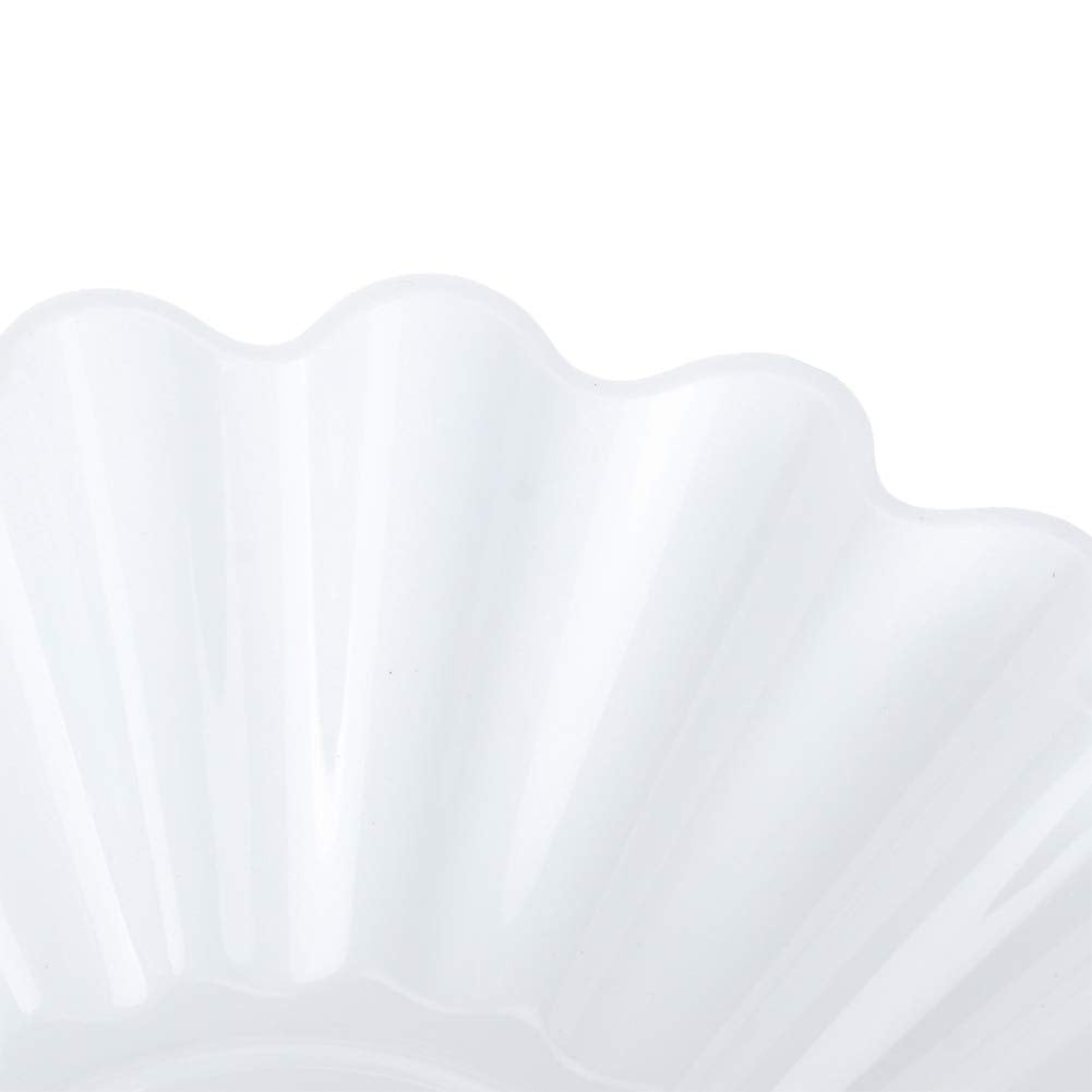 Coffee Beans Cupping Sample Tray Reusable Sample Display Dish White