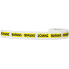 Morning Medical Medical Healthcare Labels 0.5 x 1.5 Inches in Size, 500 Labels on a Roll 0.5 x 1.5" Rectangle