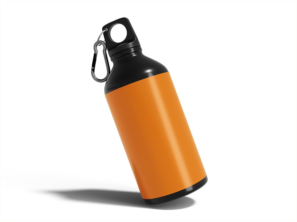 ORACAL 6510 Series Fluorescent Cast Film in Orange 037-12" x 10ft - Gloss Finish High Visibility Thick Vinyl for Graphics, Decals and Signage 12in x 10ft