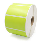Green Zebra barcode labels from Labelvalue, 2.25 x 1.25 inches, all-purpose labels shown on a clean white background.
