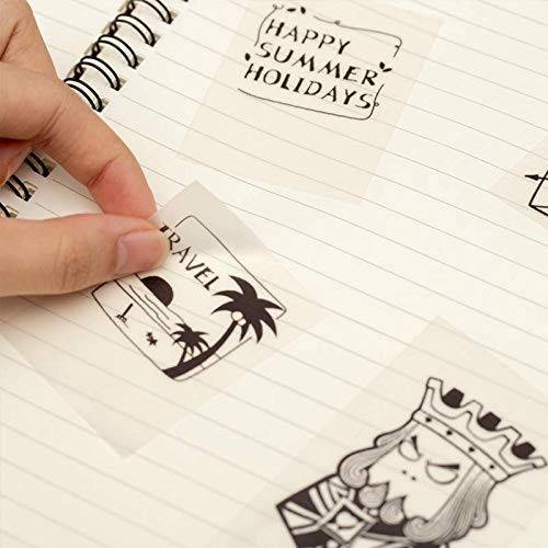Phomemo T02 Transparent Paper Clear Sticker Paper 50mmx3.5m