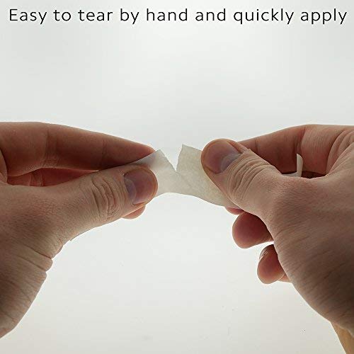 ChromaLabel 1-inch white color-coding labeling tape in case of 5 rolls, each 500 inches long, for organizing and marking.