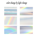 4Roll M110 Holographic Thermal Labels & White M110 Thermal Sticker Labels 1.57''x1.18'' (40x30mm) Multi-Purpose Square Self-Adhesive Lable Compatible with M110/M221/M220/M120/M200 Address Labels
