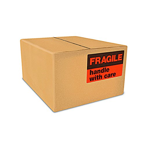 Hybsk 2"x3" Handle with Care Fragile Stickers Adhesive Label 300 Per Roll