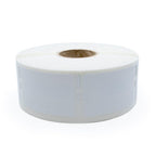 White 1x1.5 inch library book spine labels from LabelValue, compatible with Dymo LabelWriter 450 series, 750 labels per roll.