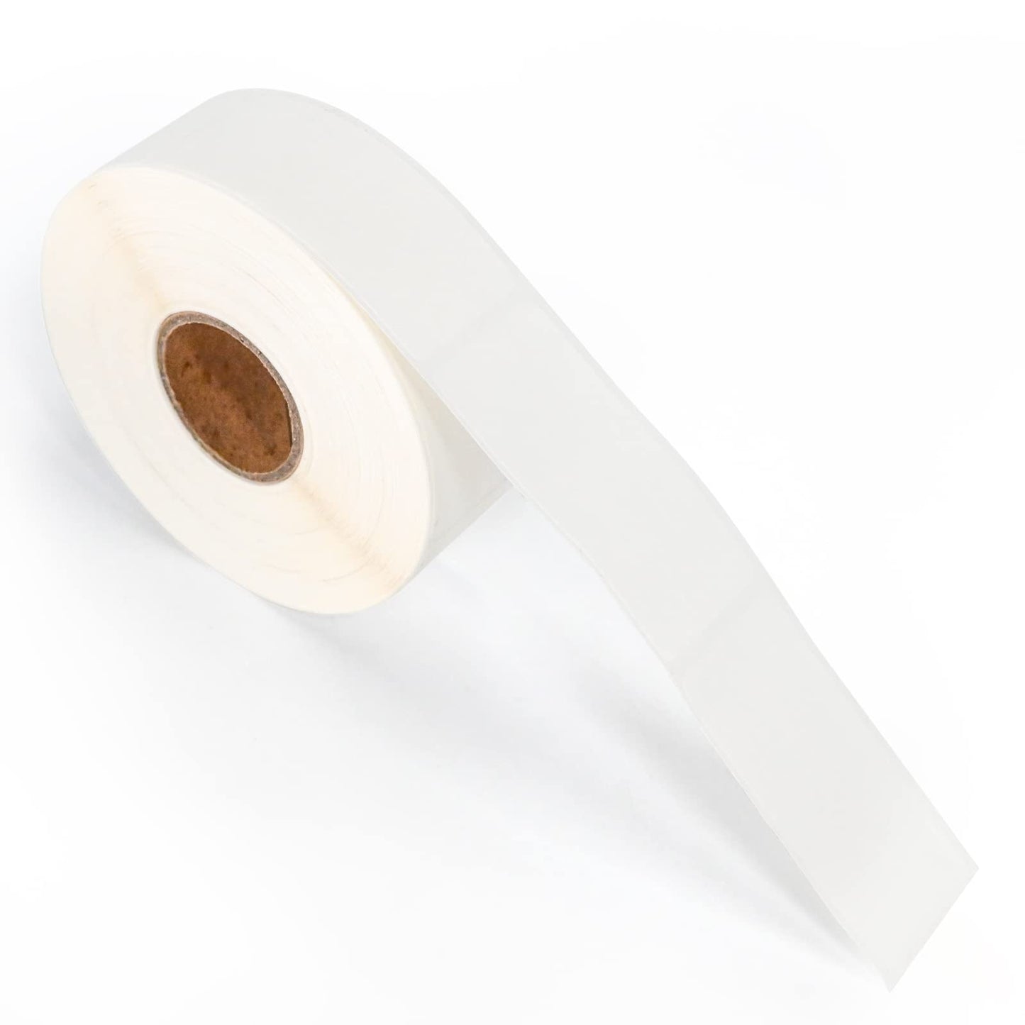 L LIKED Dissolvable Food Labels Stickers,Roll of 500 Labels,7/8"x 2"Adhesive Stickers(Blank White) 0.9"X2"-500 Labels