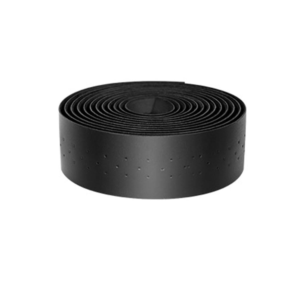 Bike Handlebar Tape, EVA PU Leather Bar Tape Wrap for Road Bike Better Grip Bicycle Handlebar Grip Tape with 2 Bar Plugs for Cycling Riding
