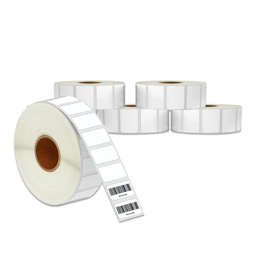 1.2" x 0.8" Thermal Labels for Barcode, Direct Thermal Label, Address Labels Compatible with Zebra & Rollo Label Printer