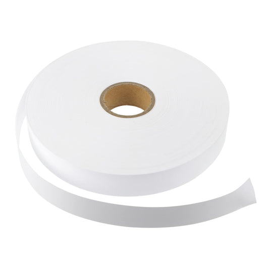 Ciieeo 1roll Writable Clothing Labels Washable Non-Woven Tags for Easy Classification Convenient for Clothing Retailers Ironable and Textile Labels White 2.5X20000CM