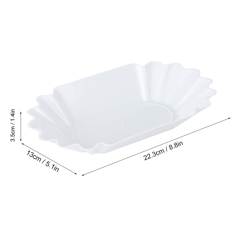 Coffee Beans Cupping Sample Tray Reusable Sample Display Dish White