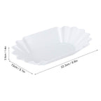 Coffee Beans Cupping Sample Tray Reusable Sample Display Dish White