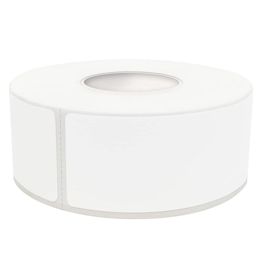 Removable Freezer Labels, Date Label 1x3 Inch Food Storage Stickers, Waterproof Oil Resistant Easy Clean Leaves no Residue 250 Total Per Roll White 1×3 inch