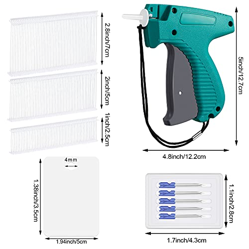 Honoson 2006 Pcs Clothing Price Tags Gun with Tags Set, Blank