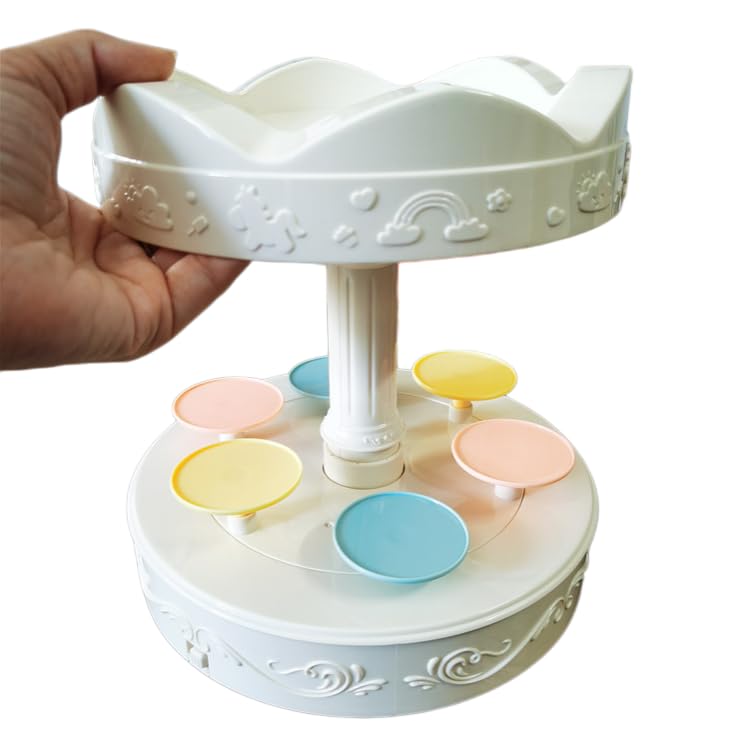 Cupcake Carousel Holders Cake Rotating Stand