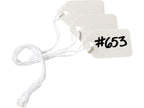 Medium-Weight White Marking Tags, 1.75 x 1.09, 1,000/Box