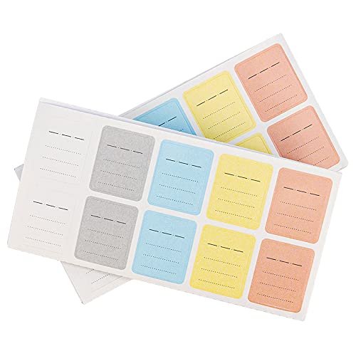 (120-Count) Camera Memory Card Label Stickers for SD XQD CFexpress Type-B Card, 5 Colors Flash Drive Adhesive Label Stickers Removable and Markable Each Size 0.79 x 0.98 120-Count