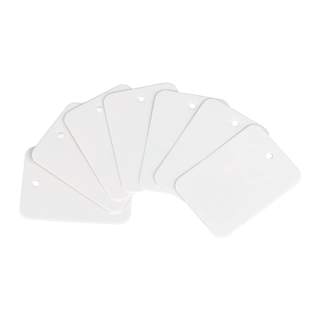 G2PLUS 1000 PCS Price Tags, 1.9 X 1.3 in White Paper Labels, Unstrung White Blank Rectangular 1.3x1.9 in