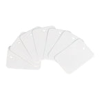 G2PLUS 1000 PCS Price Tags, 1.9 X 1.3 in White Paper Labels, Unstrung White Blank Rectangular 1.3x1.9 in