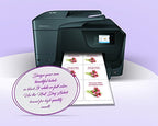 NextDayLabels 4" x 3-1/3" Rectangle - 6 Per Sheet - 300 Labels 4" x 3-1/3" - 6 Per Page 50 Sheets