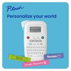 Brother P-Touch N25BTV Personal Connected Label Maker, Bundle PTN25BTV3 Bluetooth + 3 Tapes