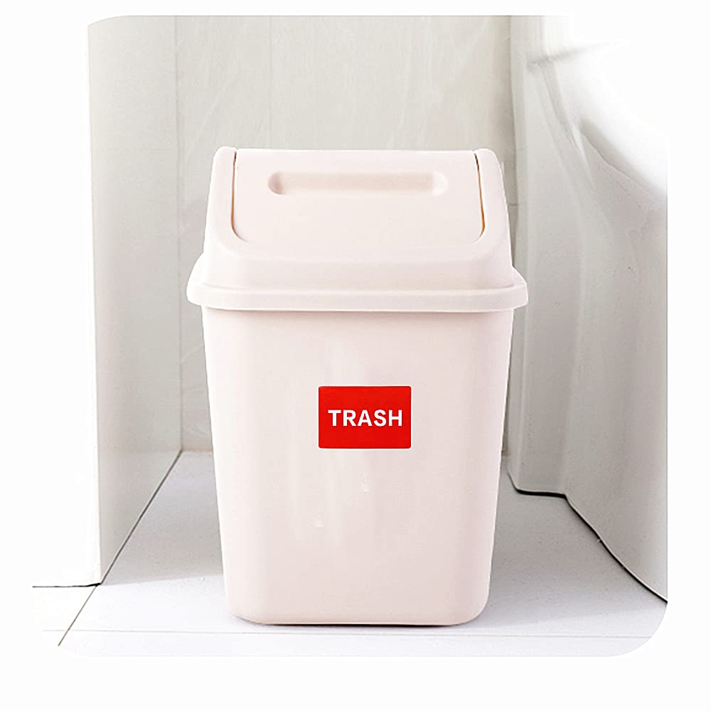 Hybsk 300pcs Trash Stickers 3x2 inch Clean Sign Disposal Reminder Labels for Garbage Homes, Offices, Warehouses (Pack of 5) 1 Roll (Pack of 5)