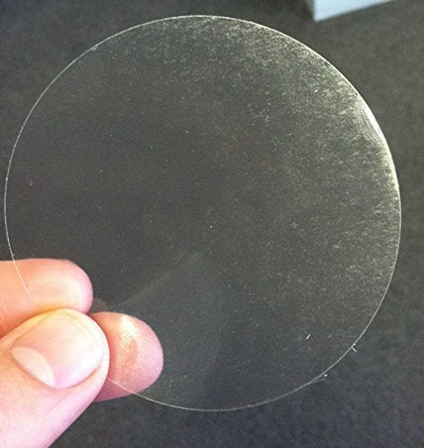 Ultra Clear Retail Envelope Seals for Mailing Packaging 3 Inch 500 Adhesive Stickers