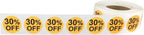 Color-coding stickers by , 0.75-inch round adhesive labels, pack of 2 with 500 labels for retail use.