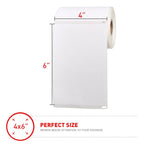 [2 Rolls, 440 Labels] 4”x 6” Postage Thermal Shipping Labels 4x6 Thermal Labels Roll Compatible with Dymo 4XL 1744907 LabelWriter 2 pack