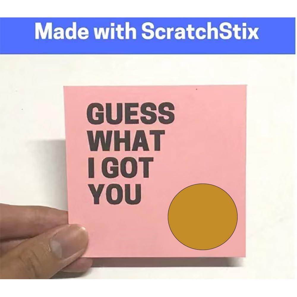 50pcs Scratch Off Sticker Labels 2 inch for Scratch Off Stickers Lottery Tickets DIY Raffle Card Creating Reward Programs 2 Inch Gold Round