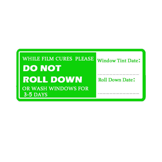 DO NOT ROLL Down Warning Stickers Labels Window Tint Tools Do Not Roll Down Automotive Self-Adhesive Stickers Window Stickers Cauion Label for Car Window Switch Tape Warning (500 Pcs)