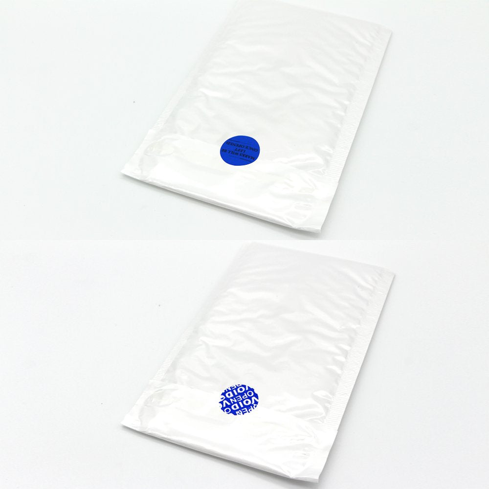 Solitary Walker 200Pcs Tamper Evident Security Void Stickers Diameter 1 inch Round Blue Complete Transfer Tamper Proof Labels Safety Torn up Invalid Seals Tape