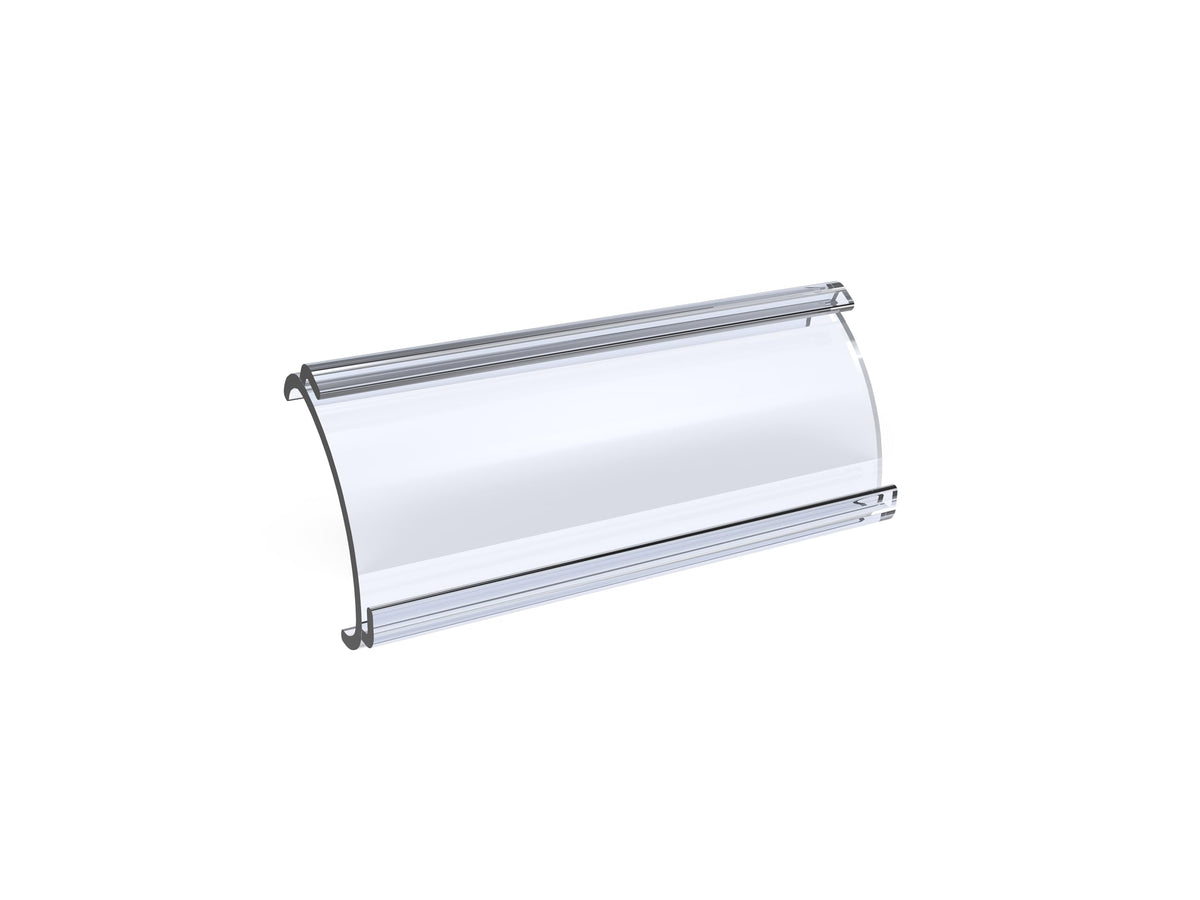 30Pcs Wire Shelf Label Holders, Wire Rack Label Holder, Compatible with Metro and Nexel 1-1/4in Shelves - Paper Inserts Included