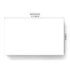 RXBC2011 Song request cards wedding reception guest interaction music table decoration pack of 100 White