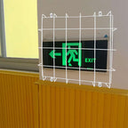 2Pcs Iron Exit Sign Protective Cage Wire Guard for Emergency Lights