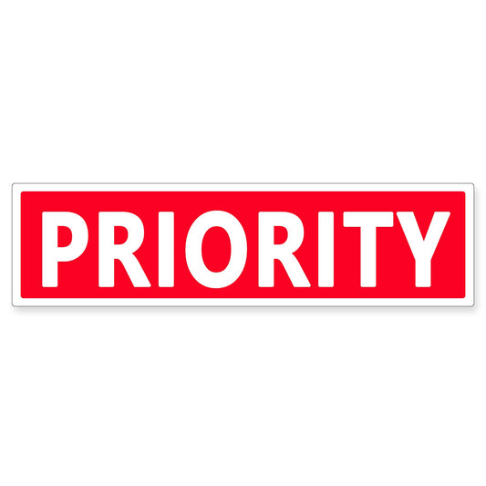 Priority Shipping Labels,Self Adhesive Mailing Sticker for Packing 4x1 Inch,500 Pcs Per Pack