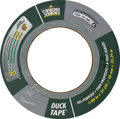 The Original Duck Tape Brand Duct Tape, 1.88 Inch x 60 Yard, Silver, 1 Roll