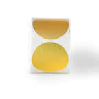 Matte Gold Foil 2" Embossing Seal Stickers / 500 Round Blank Gold Color Coding Labels / 2" Circle Envelope Seals for Embossers/Made in The USA Matte Gold 2”