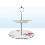 3 Tier Cake Stand Hardware Tiered Tray Hardware, 6 Sets Cake Stand Fittings Hardware for Cake Stand Mold, Silver Crown, Decoration Accessories for Wedding Family Banquet