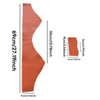 10 sizes Precision Pipe Saddle Template Cutting Guide - Plumbing Pipe Saddle Template Kit for Welding and Installation, Accurate Arc Edge Contour Cut Guides, Fits Multiple Pipe Sizes & Materials