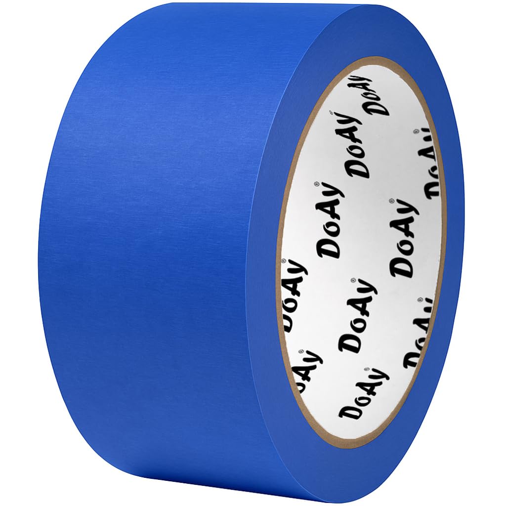 Blue Painters Tape - Masking Tape 2 Inch Wide (1.88" x 90FT) - Multi-Surface, Smart Adhesion, Indoor & Outdoor - 1 Roll Paint Tape for DIY, Labeling, Art, Car (#3910) Blue