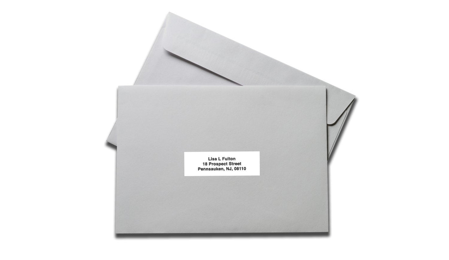 Compatible with DYMO 30252 Address Labels - BPA Free! (4 Rolls; 350 Labels per Roll)