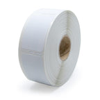 White 1" x 1-1/2" library book spine labels from LabelValue, compatible with Dymo LabelWriter 450 series, 750 labels per roll.