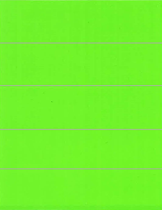 Tag-A-Room Color Coded File Folder Labels 1" X 4" Green 50 Count