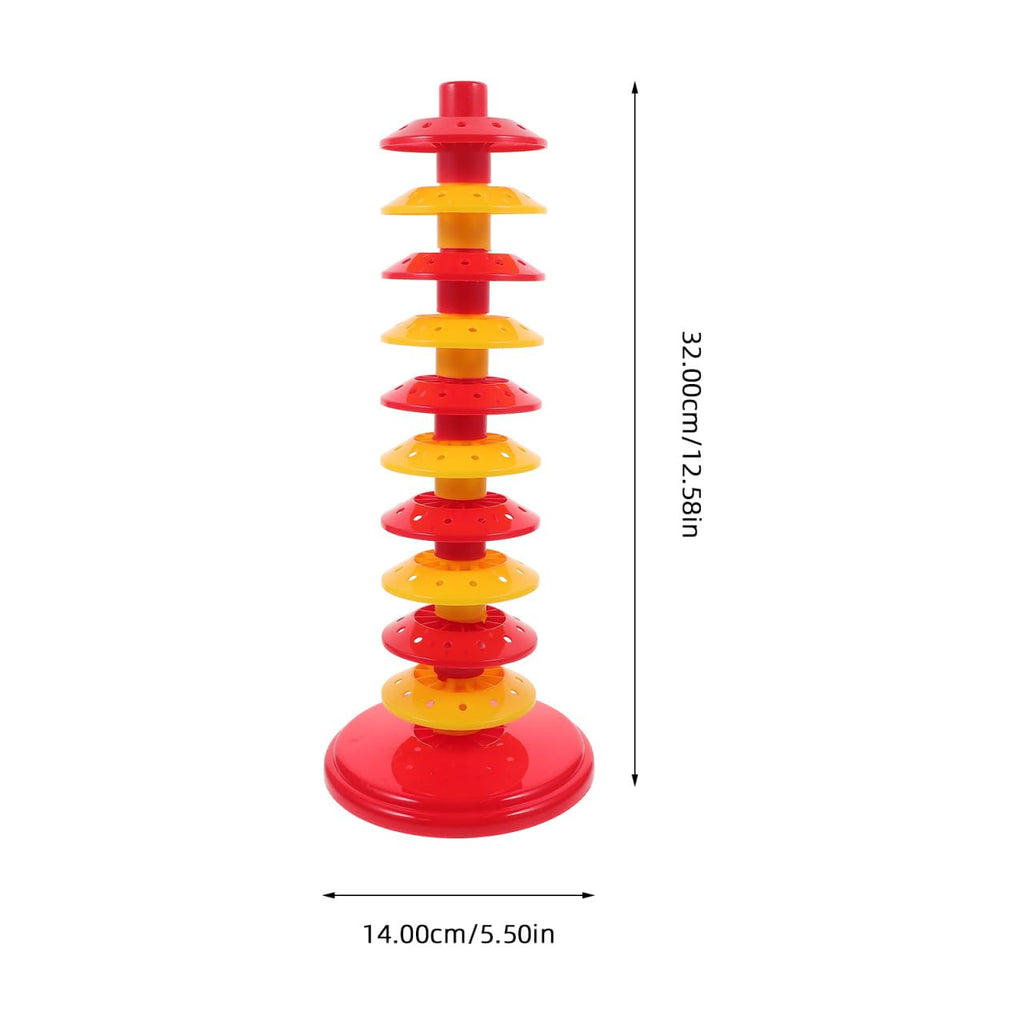 Lollipop Display Stand Tiered Candy Rack Display Stand for Retail Multi-Tier Lollipop Holder Organizer 12.59 X 5.51 X 5.51 in for Weddings Parties Shops 32.00X14.00X14.00CM